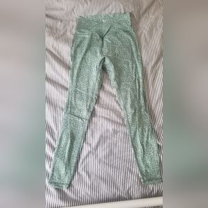 BuffBunny Siren Legging, Eden Print Green Medium
